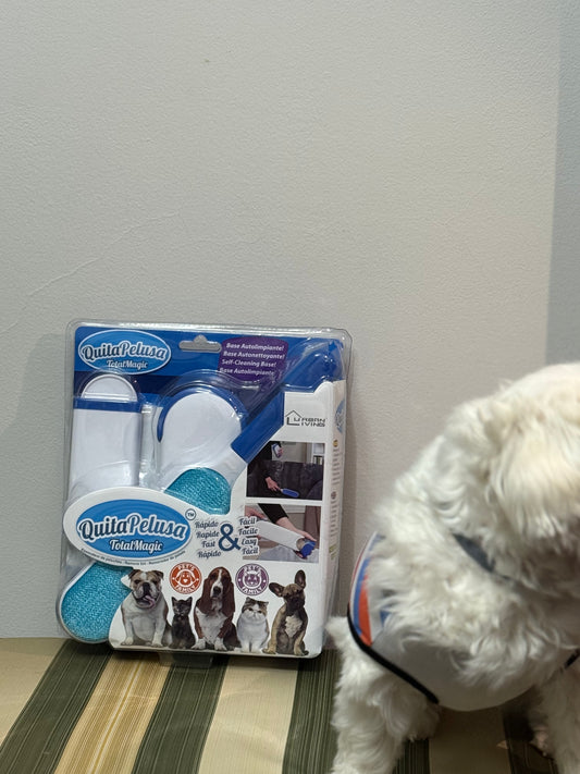 Rodillo Quitapelos Reutilizable para Mascotas